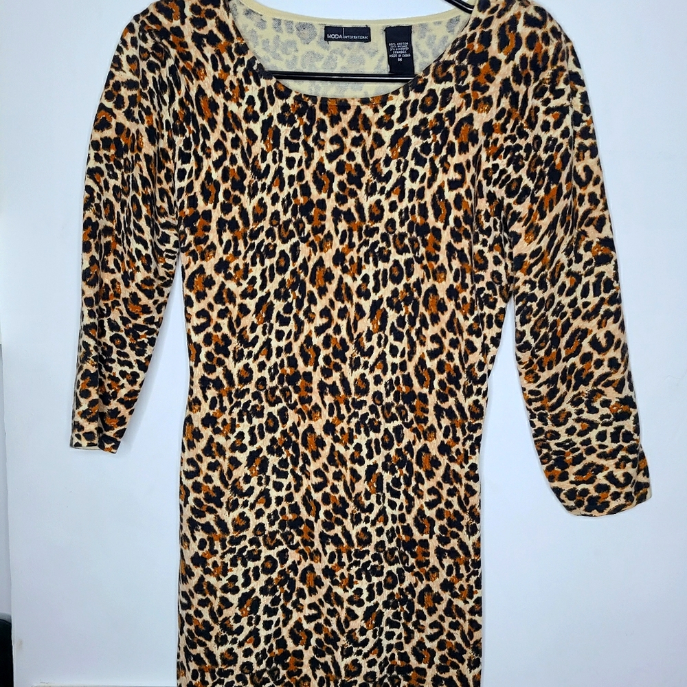 Fierce Look Leopard Dress